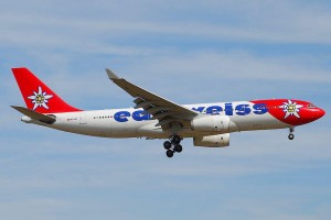 Edelweiss Airbus A330-200.
